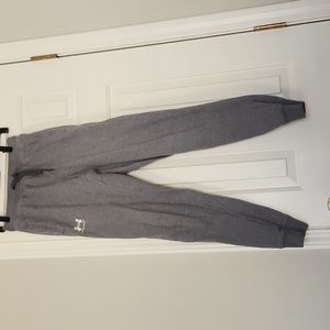 Men's Under Armour gray joggers, size small